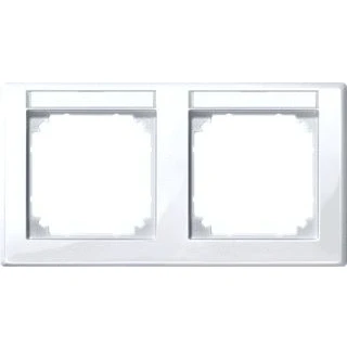 Afbeelding van Merten 471219 Afdekking System M Polar wit