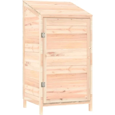 Afbeelding van Tuinschuur Hout 102X52X174,5 cm Massief 55 x 52 112 / Naturel