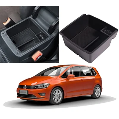 Afbeelding van Opbergdoos, organizer, middenconsole, voor armleuning, Golf SV Sportsvan 2016 2019