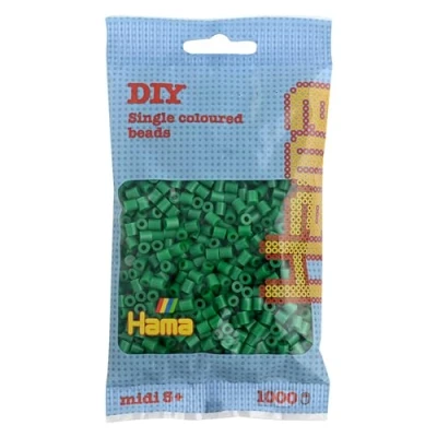 Afbeelding van Hama 207 10 Groene kralentas 1 Stuk