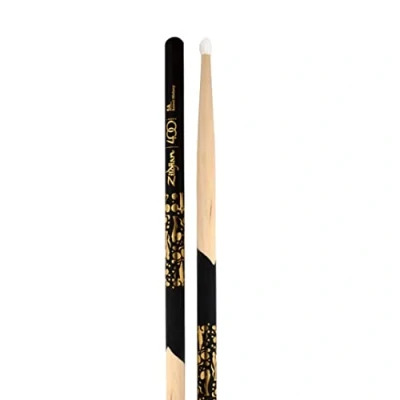 Afbeelding van Avedis Zildjian Company Limited Edition 400e verjaardag 5A DIP nylon tip drumsticks (Z5AND 400)