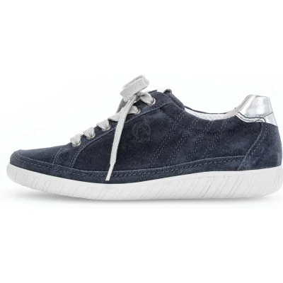 Afbeelding van Gabor 26.458.36 Dames Veterschoenen Blauw Maat 38.5