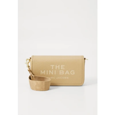 Afbeelding van Marc Jacobs De Mini Tas Leer Beige