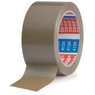 Afbeelding van Tesa verpakkingstape 50mm x 66m PVC bruin