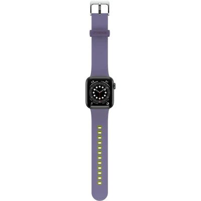 Afbeelding van OtterBox Apple Watch 1 / 2 3 4 5 6 7 8 9 SE 41MM 40MM 38MM Bandje Siliconen Paars