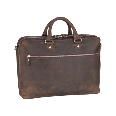 Afbeelding van Leonhard Heyden Salisbury Briefcase 2 Compartments brown Laptoptas