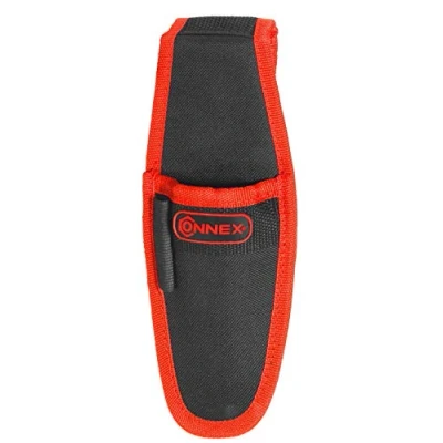 Afbeelding van Connex Gereedschapshouder extra elastiek voor pen &amp; co met riemlus van polyester onderhoudsvriendelijk/messenschede/gereedschapstas riem/riemtas / COX952076