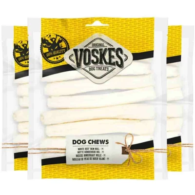 Afbeelding van 3x Voskes Roll White M 8 stuks
