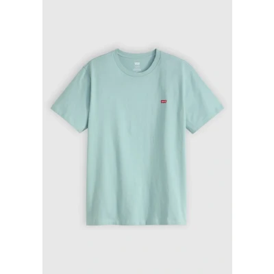 Afbeelding van Levi&#039;s Original TEE Tshirt basic, Heren, Maat: XL, Stone blue