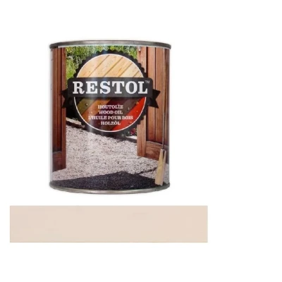 Afbeelding van Restol Houtolie Mat Parelwit 2,5 liter