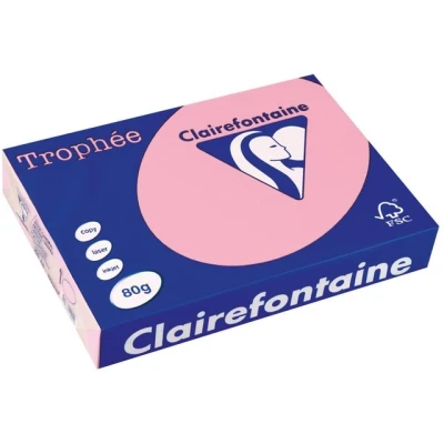 Afbeelding van Kopieerpapier Trophee A4 80gr roze 500vel
