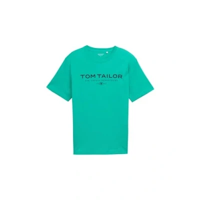 Afbeelding van TOM TAILOR T shirt voor heren, 11137, pauwengroen, S