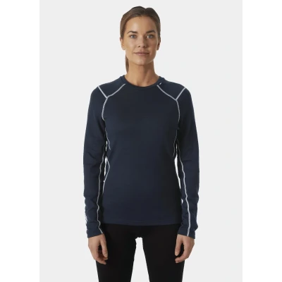 Afbeelding van Helly Hansen Women Lifa Merino Midweight Crew Navy maat M