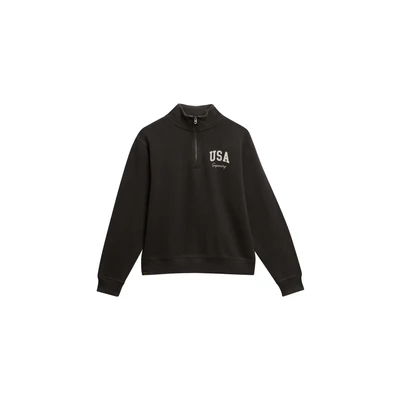 Afbeelding van Athletic Essentials Trui met Halve Rits Dark Grey Grootte: 42