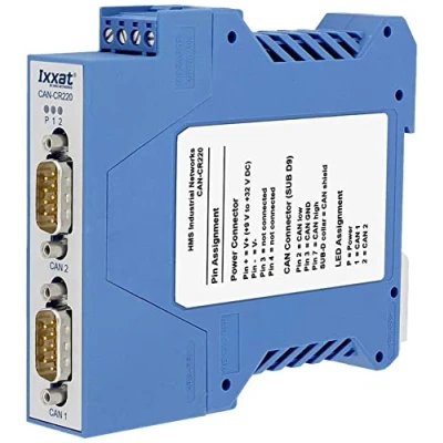 Afbeelding van Ixxat 1.01.0067.44400 CAN CR220 repeater Bus, D SUB9 24 V/DC 1 stuk(s)
