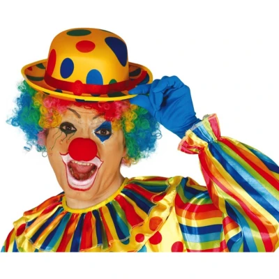 Afbeelding van Fiestas Guirca clownshoed 28 x 23 cm polyester one size