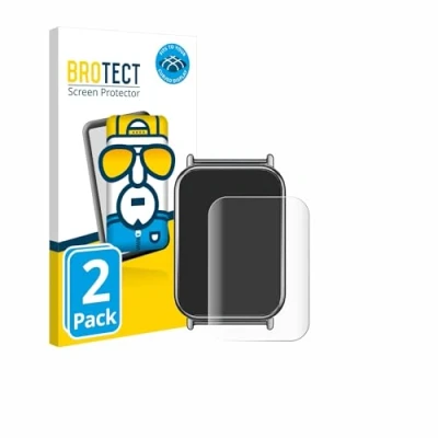 Afbeelding van BROTECT Screenprotector voor Xiaomi Mi Band 8 Pro Folie Beschermfolie transparant volledig dekking (2 Stuks)