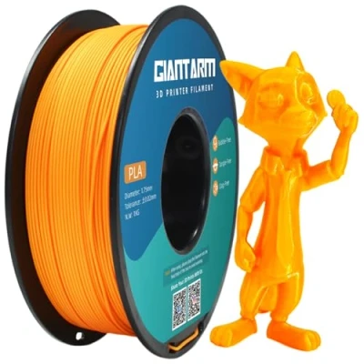 Afbeelding van GIANTARM PLA filament 1,75 mm, 3D printerfilament, 1 kg, spoel oranje, kg