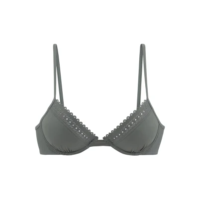 Afbeelding van s.Oliver Bikinitop, Dames, Maat: 38xD, Oliv