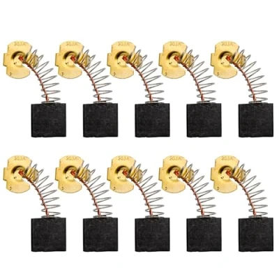 Afbeelding van Motor Koolborstels, Carbon Borstel Vervanging, Power Tool voor Elektrische Haakse Slijper (10 Stks Model No.CB203)