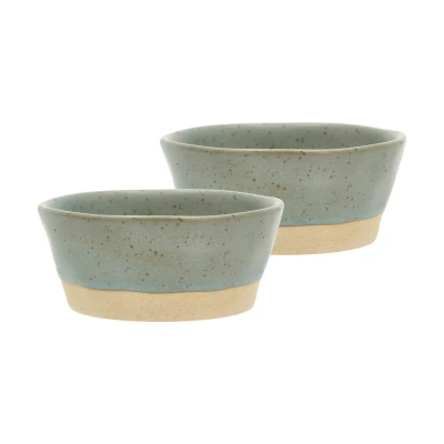 Afbeelding van Kom Villa Collection Evig Green 10 x 4,3 cm (Set van 2)
