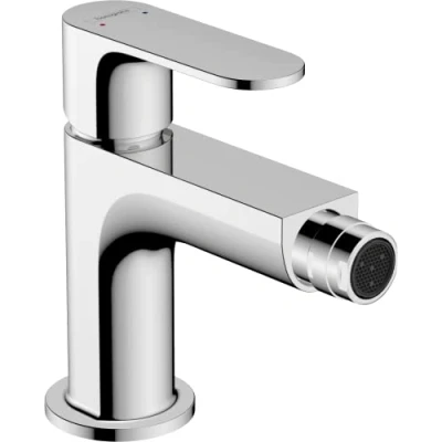 Afbeelding van Hansgrohe rebris s eengreeps bidetmengkraan met pop up trekwaste metaal chroom 72212000