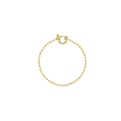 Afbeelding van Yehwang Gouden Armband Met Ronde Sluiting Goud Armbandje Bolletjes Sieraad Dames Cadeau Cadeautip