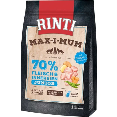 Afbeelding van Rinti Max i mum Junior Kip Hondenvoer 1 kg