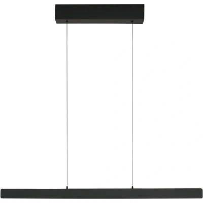 Afbeelding van Hanglamp Fluxy Zwart Easy lift &amp; Sensor Dimmer L 120 cm