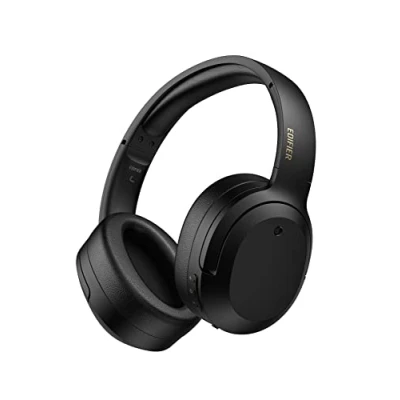 Afbeelding van Edifier W820NB Plus Hybrid Active Noise Cancelling Headphones LDAC Codec Hi Res Audio Wireless &amp; Wired Fast Charge 49H Playtime Over Ear Bluetooth V5.2 Black