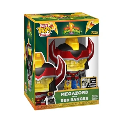 Afbeelding van Funko Bitty Bots: Power Rangers Megazord met Red Ranger! POP! TV 0,9 inch en 4,85 Verzamelen Cadeau idee Display