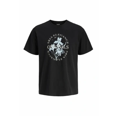 Afbeelding van Jack &amp; Jones Gedruckt Tshirt print, Heren, Maat: XL, Black