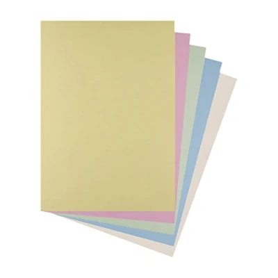 Afbeelding van House of Card &amp; Paper Karton, gewicht: 220 g/m² A4 (verpakking met 100 vellen), gesorteerde pastelkleuren