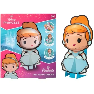 Afbeelding van Disney Princess 3D Pop Head Cinderella uit Beauty and the Beast Verzamelfiguur (30 cm)