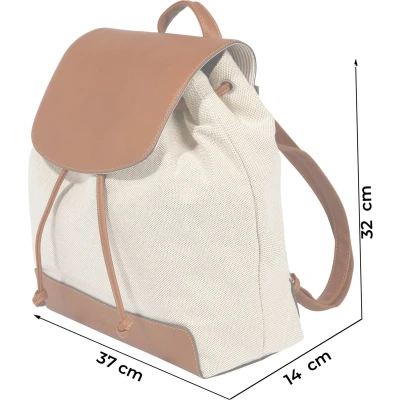 Afbeelding van TOM TAILOR Vrije tijd Rugzak Ines Backpack Mixed Beige