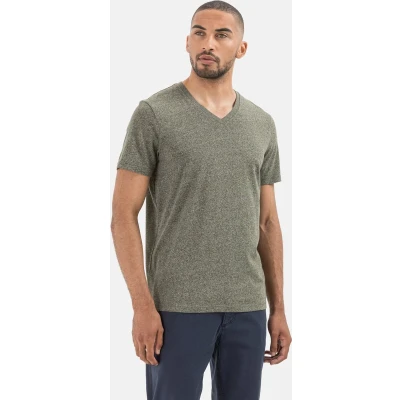 Afbeelding van camel active Kurzarm Tshirt basic, Heren, Maat: XL, Leaf green