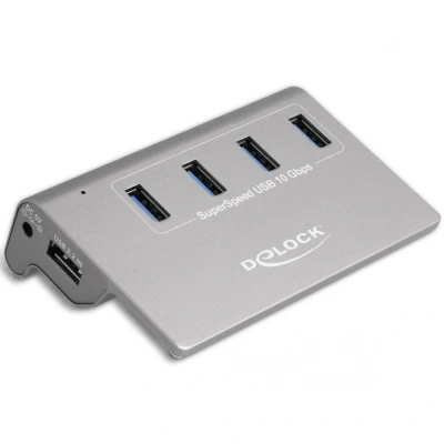 Afbeelding van USB hub 4 poorten Delock