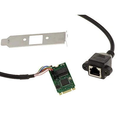 Afbeelding van KALEA INFORMATIQUE M2 M.2 NGFF M B+M Key Gigabit LAN Ethernet 10 100 1000 Mbps kaart met Intel I210 chipset