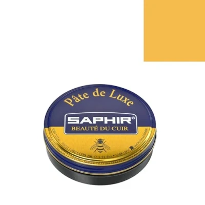 Afbeelding van Saphir Pâte de Luxe schoenwas 79 Geel