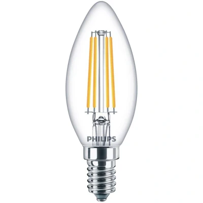 Afbeelding van Philips Lighting 76221600 LED lamp Energielabel E (A G) E14 6.5 W = 60 Koudwit (Ø x l) 3.5 cm 9.7 1 stuk(s)