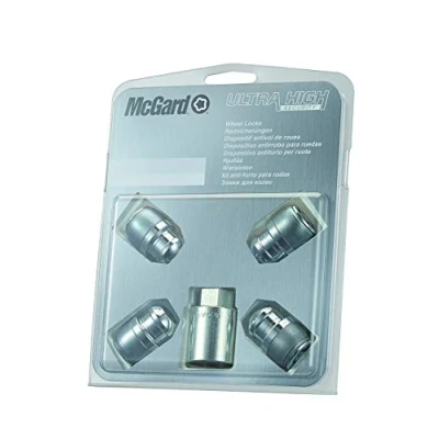 Afbeelding van 25000SL wielborgmoeren SL (Ultra High Security) M12x.1.5, kogelzitje R12, totale lengte 35,0 mm, SW19