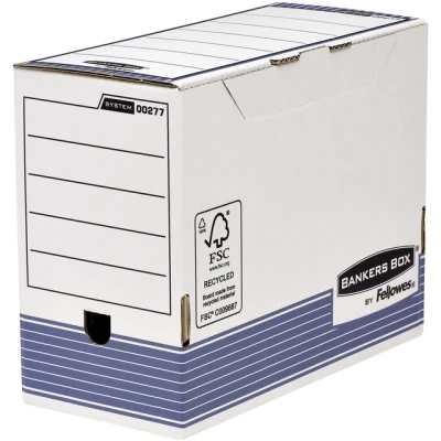Afbeelding van Fellowes System A4 transfer archiefdoos 150mm blauw
