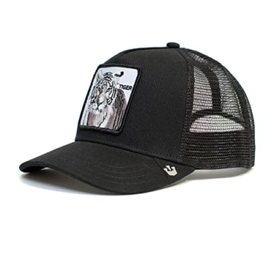 Afbeelding van Goorin Bros Heren The White Tiger Pet Zwart maat ONE SIZE