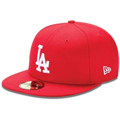 Afbeelding van New Era Los Angeles Dodgers 59fifty Cap Mlb Basic Red/White 7 7/8 63cm