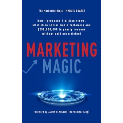 Afbeelding van Marketing Magic: How I produced 7 billion views, 50 million social media followers and $250,000,000 in yearly revenue without paid advertising!