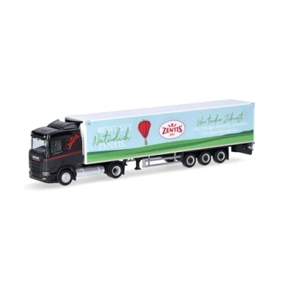 Afbeelding van Herpa 317696 H0 Vrachtwagen Scania CR20 ND lng koelkoffer zadeltrein „Zentis (Nordrhein Westfalen/Aachen)