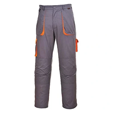 Afbeelding van Portwest Texo Contrast Broek Size: L, Colour: Grijs, TX11GRRL