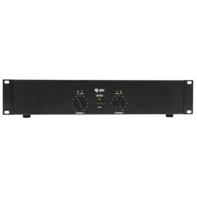 Afbeelding van Qtx Sound Q480 stereo mosfet PA versterker 2x 240W
