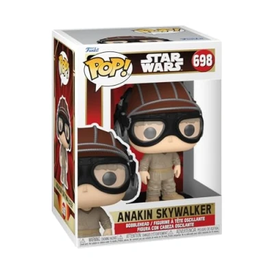 Afbeelding van Star Wars The Phantom Menace 25th Anniversary Funko Pop Vinyl: Anakin with Helmet
