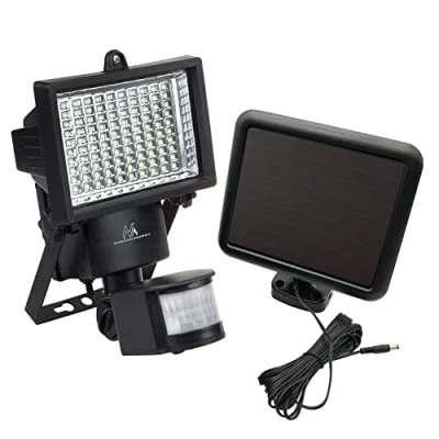 Afbeelding van Maclean Solar LED Lamp Spotlight met bewegingssensor IP44 6W 360 Lumen 6000K